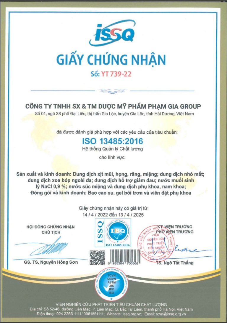 loramen giấy chứng nhận